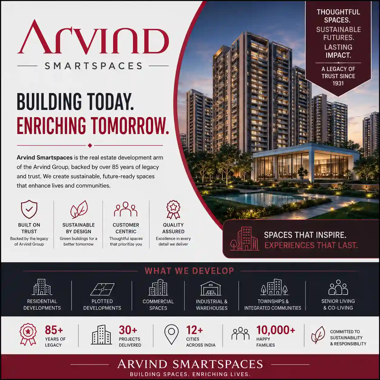Arvind SmartSpaces official logo