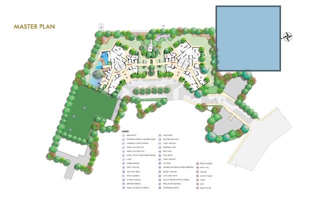 Master Plan of Bhoomi Towers Santacruz East