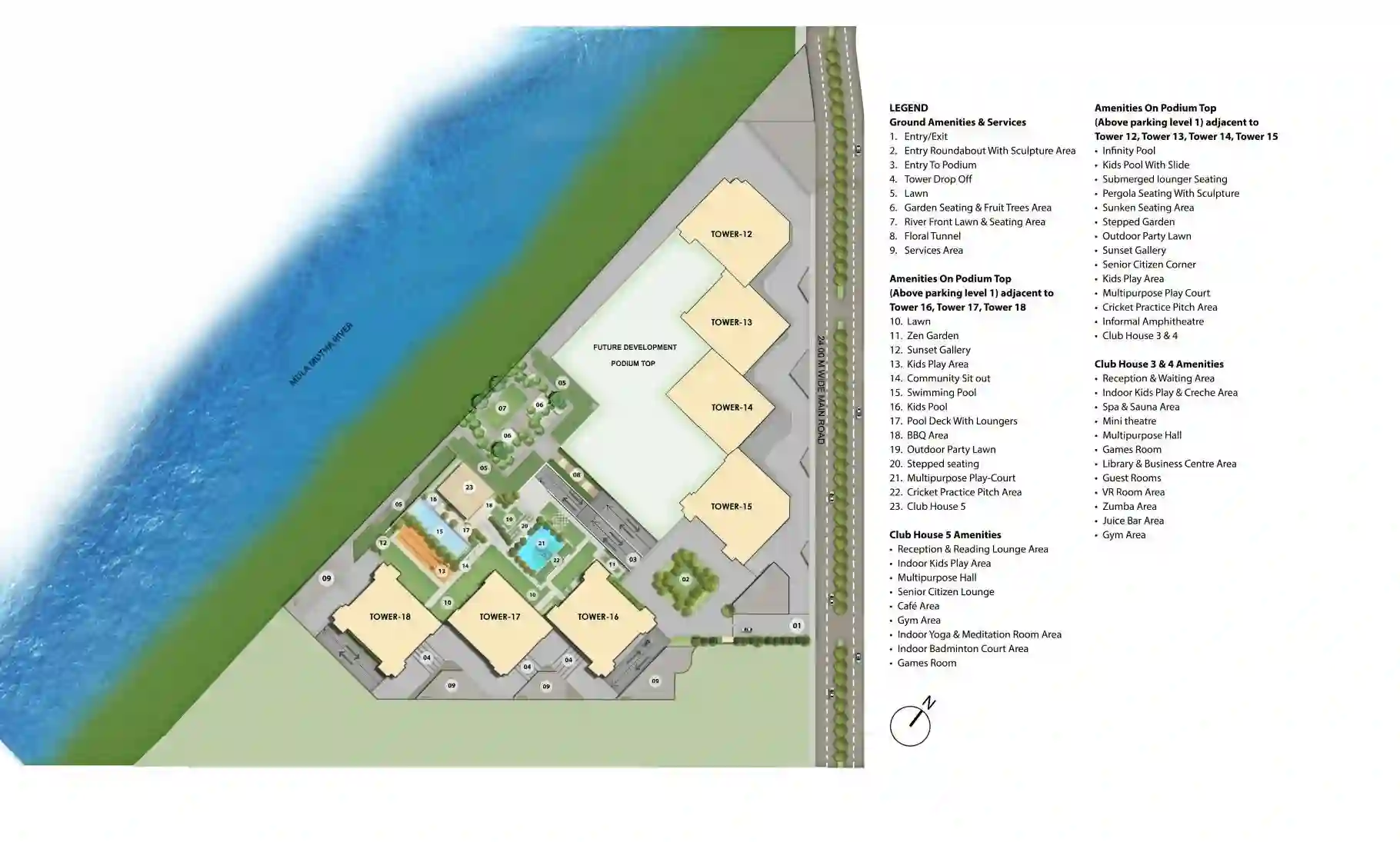 Master Plan - Godrej Bandra Bay Mumbai