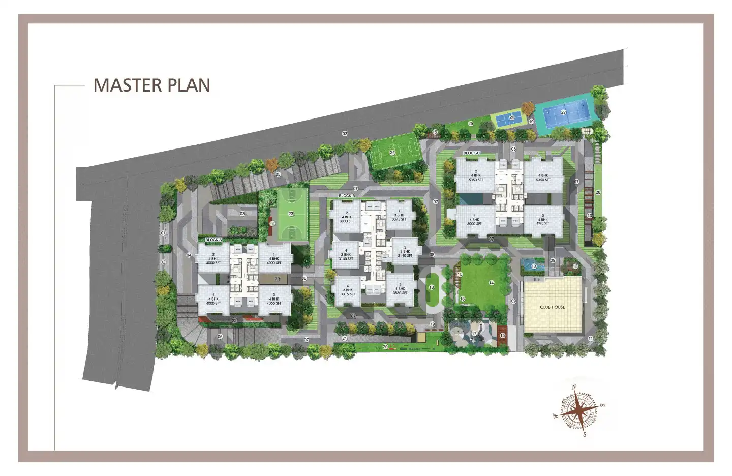 Kanakia Borivali West master plan layout Borivali West Mumbai
