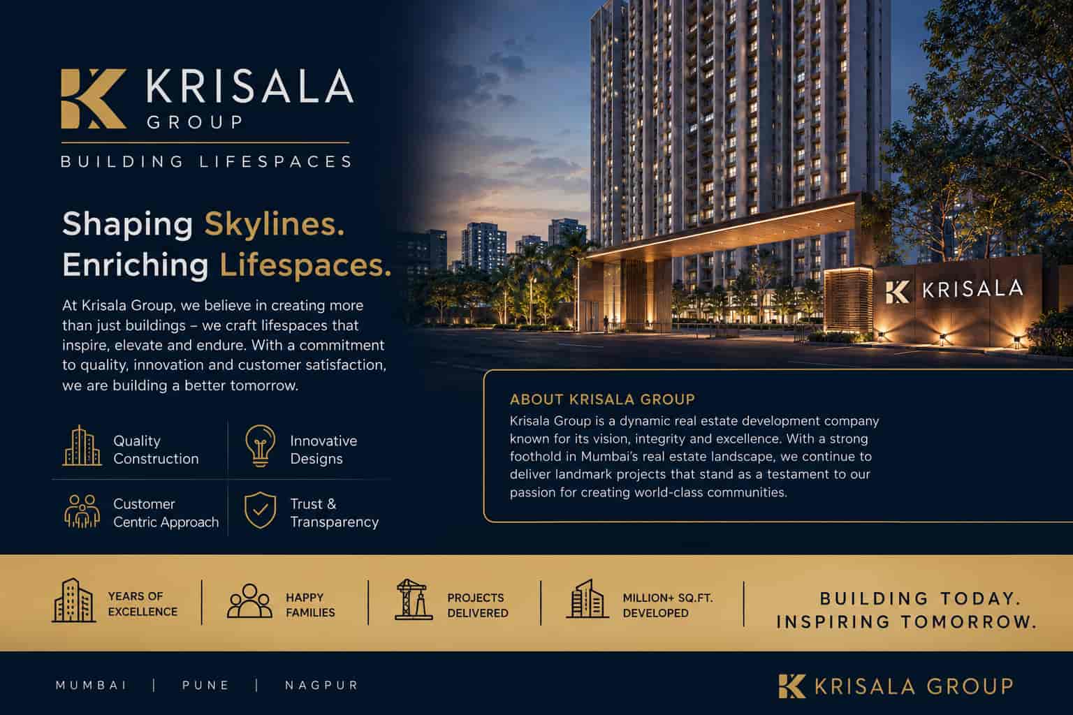 Krisala Group official logo