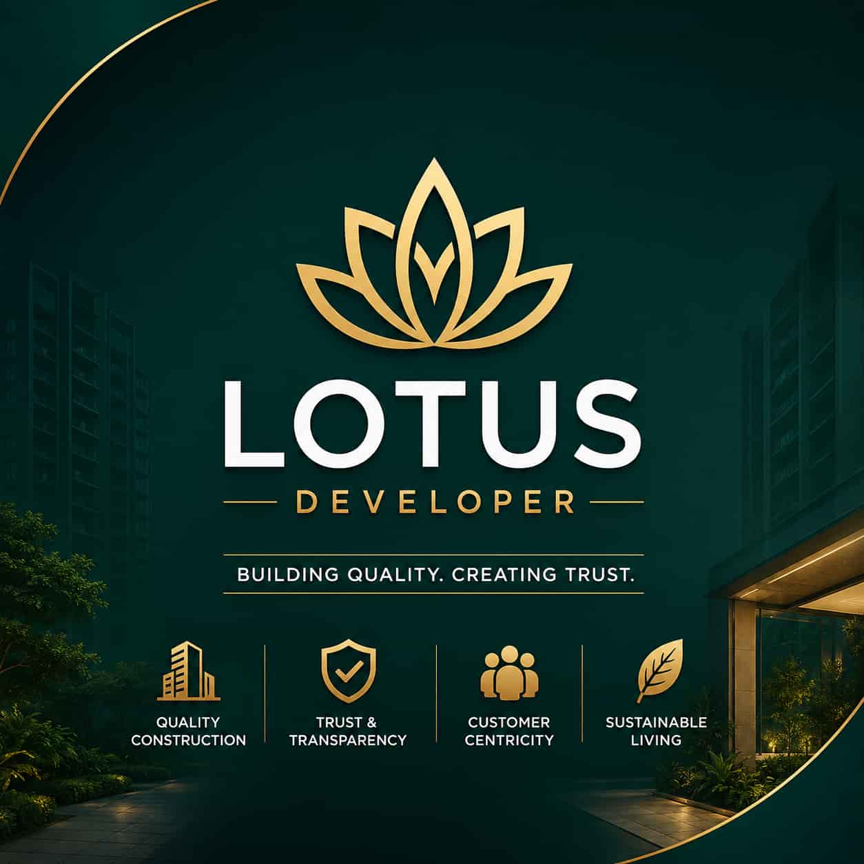 Lotus Developer logo for Bandra Bandstand project