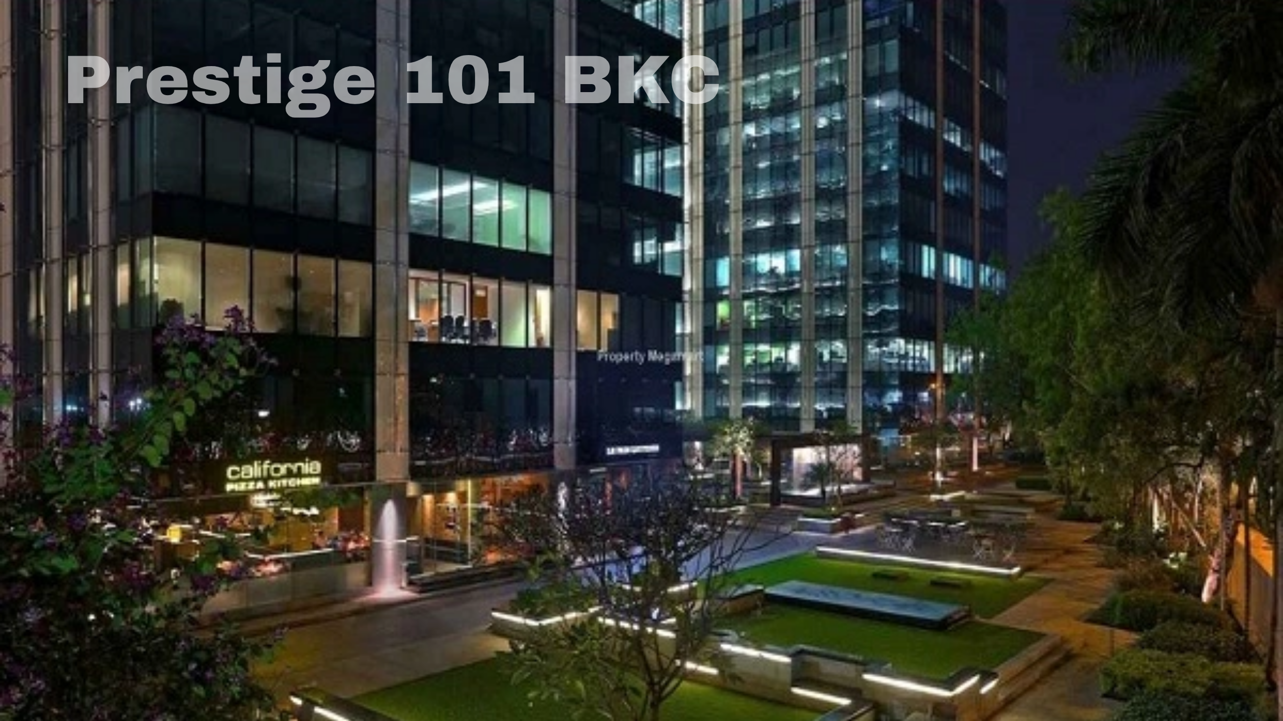 Modern luxury apartments at Prestige 101 BKC Mumbai