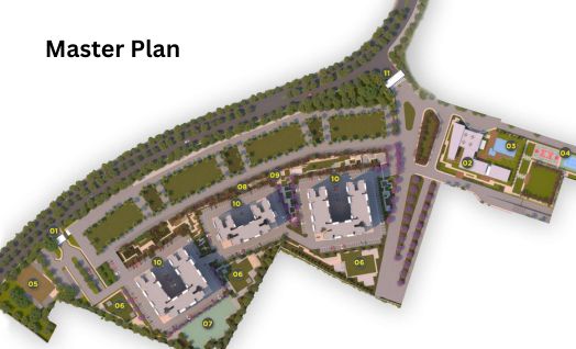 Conceptual Master Plan for Prestige Borivali East