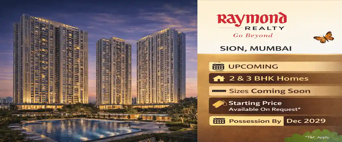 Raymond Realty Sion Project Banner Image