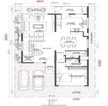 Godrej Trilogy Seaturf floor plan 2